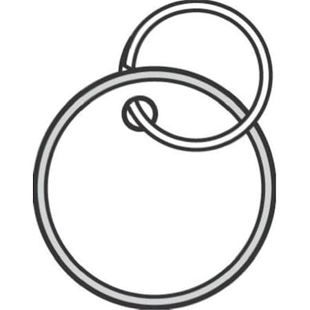 Hy-Ko Hy-Ko Products KB144-50 Paper Tag With Split Ring; Pack - 50 729269